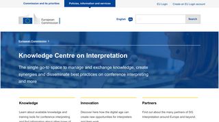 
                            10. Knowledge Centre on Interpretation - European Commission