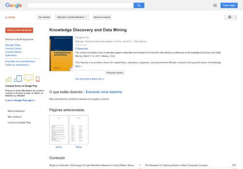 
                            7. Knowledge Discovery and Data Mining