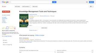 
                            8. Knowledge Management Tools and Techniques