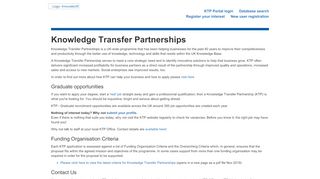 
                            5. Knowledge Transfer Partnerships