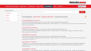 
                            11. Knowledgebase - Powered by Kayako https://support.datacolor.com ...