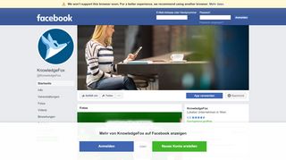 
                            4. KnowledgeFox - Wien | Facebook