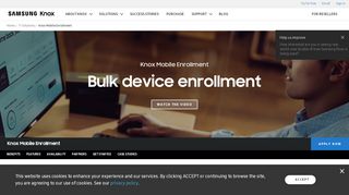 
                            8. Knox Mobile Enrollment | Enterprise bulk enrollment - Samsung Knox