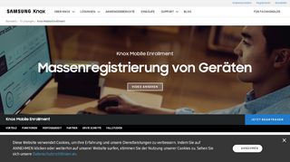 
                            13. Knox Mobile Enrollment | Massenregistrierung in ... - Samsung Knox