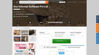 
                            10. Kns Informat Software Pvt Ltd, Gandhipuram - Home Nursing Services ...