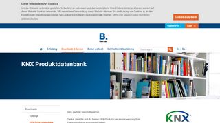 
                            11. KNX Produktdatenbank Willkommen auf Berker.com