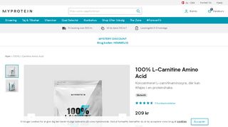 
                            12. Køb acetyl L-carnitinpulver (ALCAR) | MYPROTEIN™