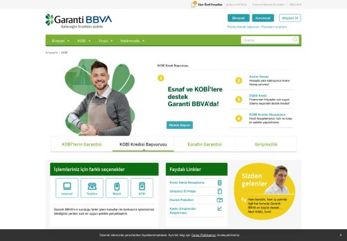 
                            5. KOBİ Bankacılığı | Garanti Bankası