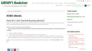 
                            12. KOBO eBooks | Gibson's Bookstore