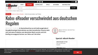 
                            5. Kobo: Rückzug aus Deutschland - COMPUTER BILD