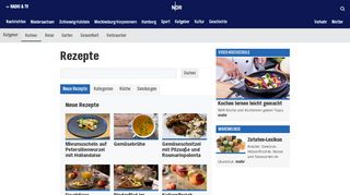 
                            8. Kochen im NDR: Rezepte, Zutaten, Warenkunde | Rezeptdatenbank