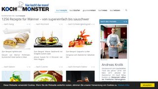 
                            2. kochrezepte - KOCHMONSTER | Deutschlands erstes Kochportal für ...