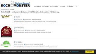 
                            3. kochShop - KOCHMONSTER | Deutschlands erstes Kochportal für ...