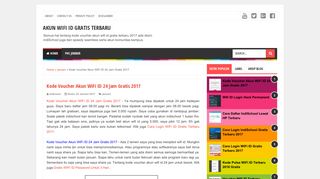 
                            12. Kode Voucher Akun WiFi ID 24 Jam Gratis 2017 - Akun WiFi ID Gratis ...