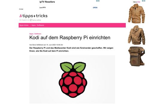 
                            2. Kodi auf dem Raspberry Pi einrichten - Heise