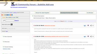 
                            9. Kodi Community Forum - Subtitle Add-ons