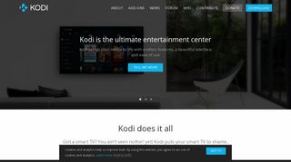 
                            8. Kodi | Open Source Home Theater Software