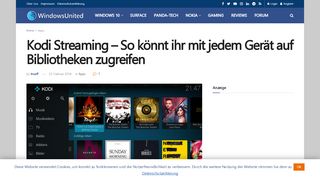 
                            3. Kodi Streaming - So könnt ihr mit jedem Gerät auf Bibliotheken ...