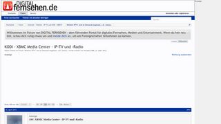 
                            9. KODI - XBMC Media Center - IP-TV und -Radio | Seite 100 | DIGITAL ...