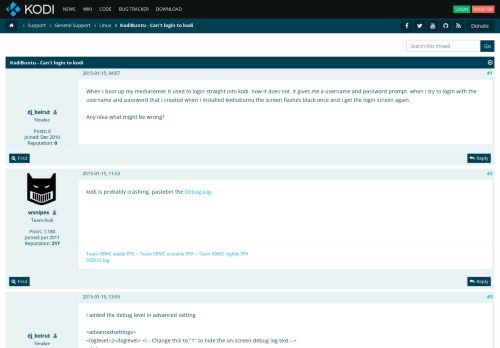 
                            9. KodiBuntu - Can't login to kodi - Kodi Forums