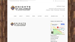 
                            8. KofC Login Logo – Knights of Columbus St. Anthony Council 2439 ...