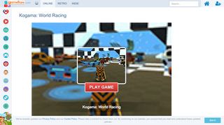 
                            11. Kogama: World Racing - online game | GameFlare.com