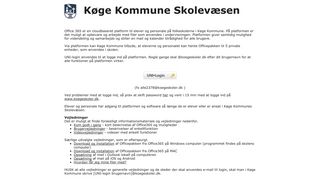 
                            10. Køge Kommune skolevæsen: Office365