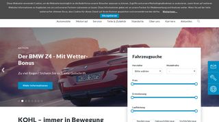 
                            3. KOHL automobile: Startseite