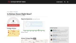 
                            13. Koinex Down? Service Status, Map, Problems History - Outage Report ...