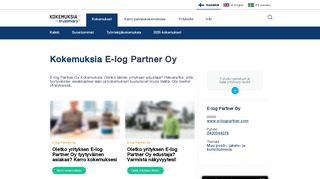 
                            12. Kokemuksia E-log Partner Oy - Kokemuksia.fi