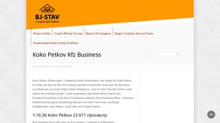 
                            8. Koko Petkov Kfz Business - BJ-STAV