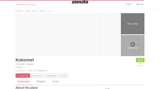 
                            12. Kokomet Menu, Menu for Kokomet, 19 Mayıs, Ankara - Zomato Turkey