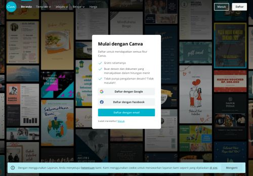 
                            2. Kolaborasi & Buat Desain Grafis Menakjubkan secara Gratis - Canva