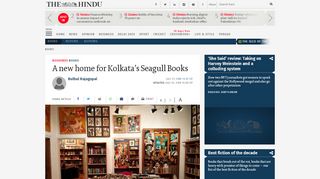 
                            10. Kolkata's Seagull Books has found a new home - The Hindu