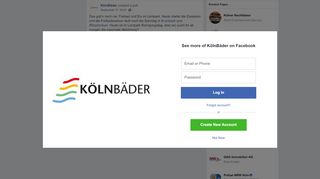 
                            9. KölnBäder - Das gab's noch nie: Freibad und Eis im... | Facebook