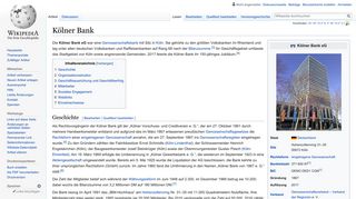 
                            8. Kölner Bank – Wikipedia