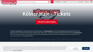 
                            4. Kölner Haie Tickets günstig kaufen - Koelnticket.de