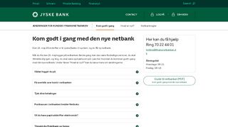 
                            2. Kom godt i gang med den nye netbank - Jyske Bank