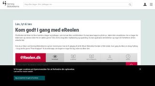 
                            7. Kom godt i gang med eReolen | Herning Bibliotekerne