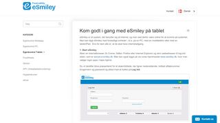 
                            8. Kom godt i gang med eSmiley på tablet - eSmiley A/S - Supportsite