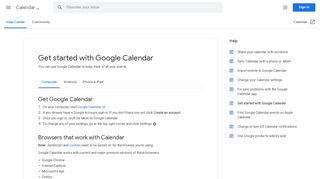 
                            3. Kom godt i gang med Google Kalender - Computer - Hjælp til Kalender