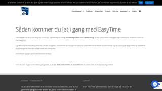 
                            5. Kom i gang med EasyTime - EasyTime