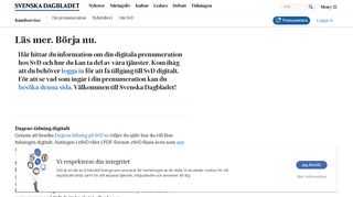 
                            8. Kom igång med SvD digital - SvD Kundservice