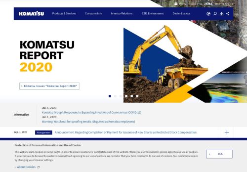 
                            9. Komatsu Ltd.