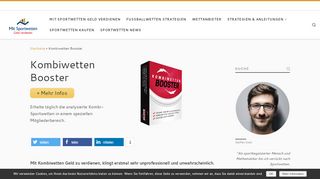 
                            3. ᐅ Kombiwetten Booster Erfahrungen | Test & Vergleich | Alle Infos «