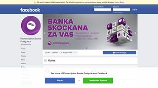 
                            13. Komercijalna Banka Podgorica - Notes | Facebook