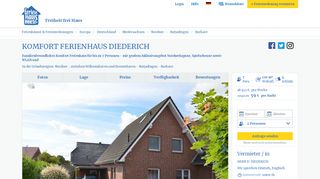 
                            11. Komfort Ferienhaus Diederich - Ferienhaus in Burhave mieten