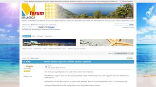 
                            6. Komfort Log-in bei Air Berlin - Mallorca Community - Mallorca Forum