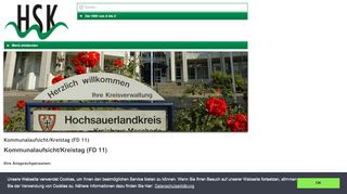 
                            4. Kommunalaufsicht/Kreistag (FD 11) - Hochsauerlandkreis