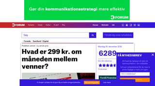 
                            9. Kommunikationsforum | Tænk tilbage. For blot fire år siden var så ...